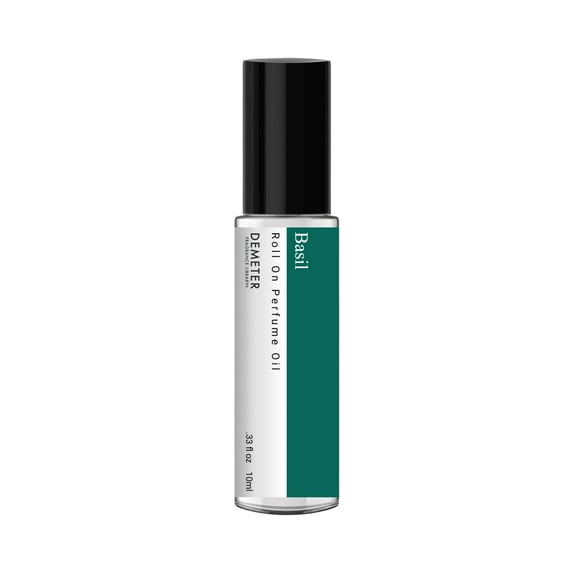 Demeter Basil Perfume Oil - .33 oz, Long-Lasting