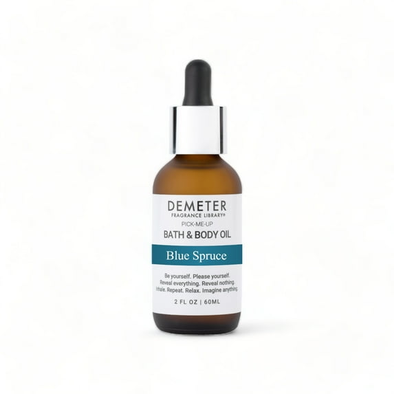 Demeter Blue Spruce Bath & Body Oil - 2 oz, Long-Lasting