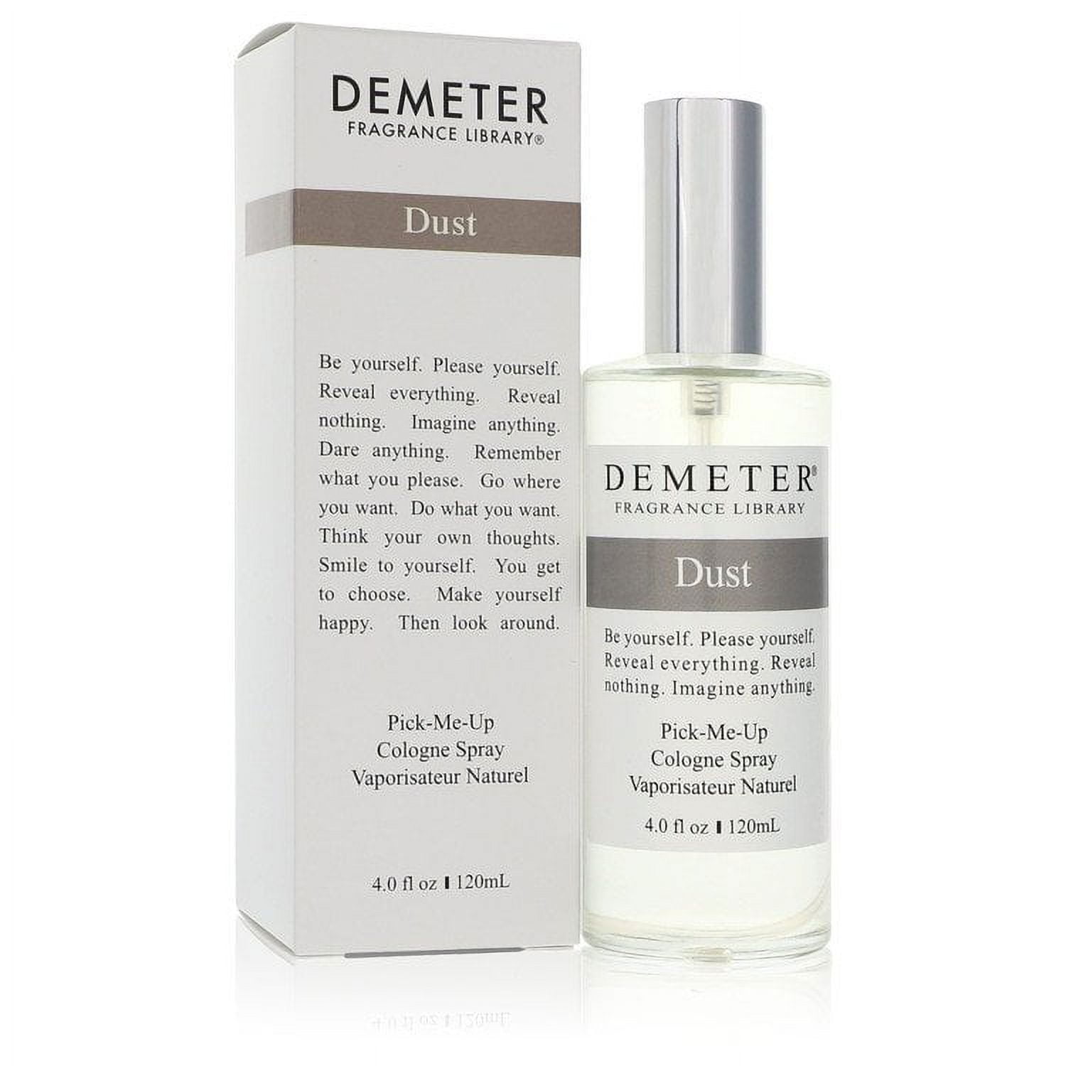 Demeter Dust Cologne Spray (Unisex) By Demeter - 4 oz Demeter Dust Cologne Spray (Unisex) By Demeter - 4 oz