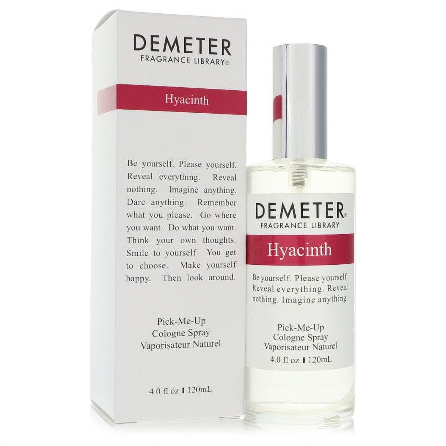 Demeter Hyacinth Cologne Spray (Unisex) By Demeter - 4 oz Demeter Hyacinth Cologne Spray (Unisex) By Demeter - 4 oz