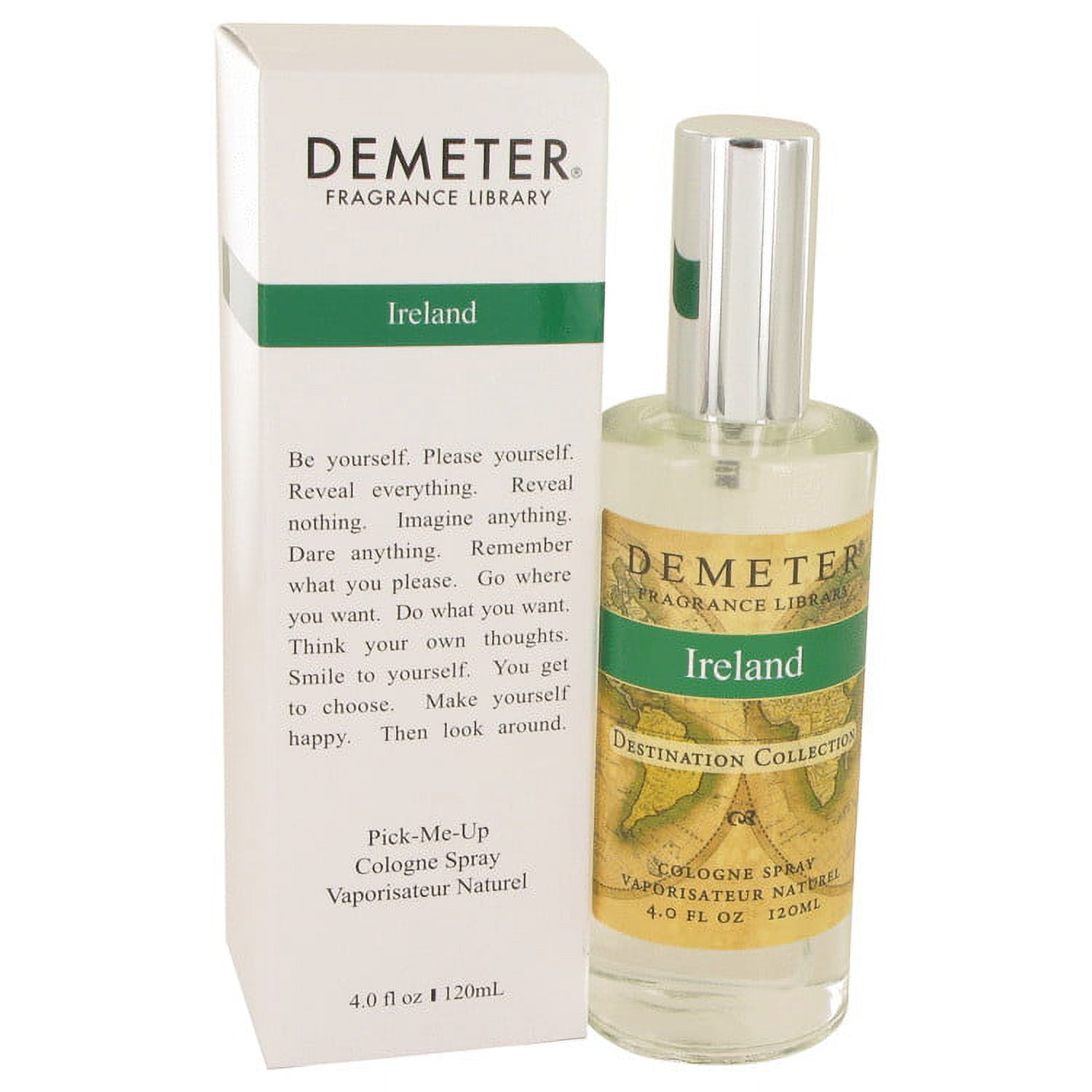 Demeter Ireland Cologne Spray By Demeter - 4 oz Demeter Ireland Cologne Spray By Demeter - 4 oz