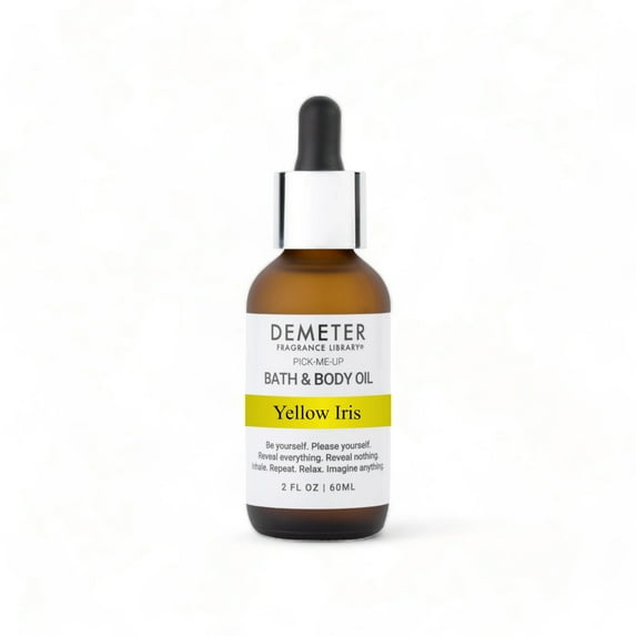 Demeter Iris Yellow Bath & Body Oil - 2 oz, Long-Lasting