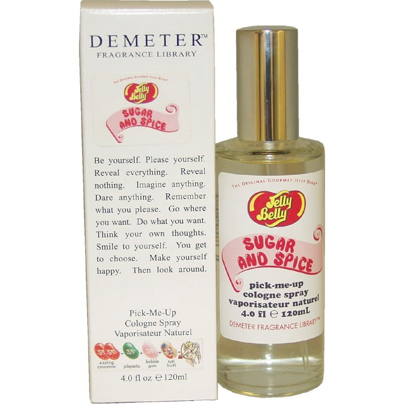 Demeter Jelly Belly Sugar and Spice Cologne Spray For Women 4 oz