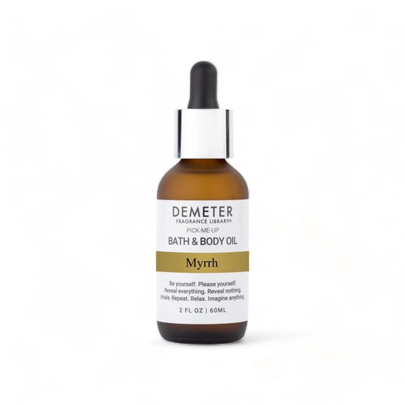 Demeter Myrrh Bath & Body Oil - 2 oz, Long-Lasting