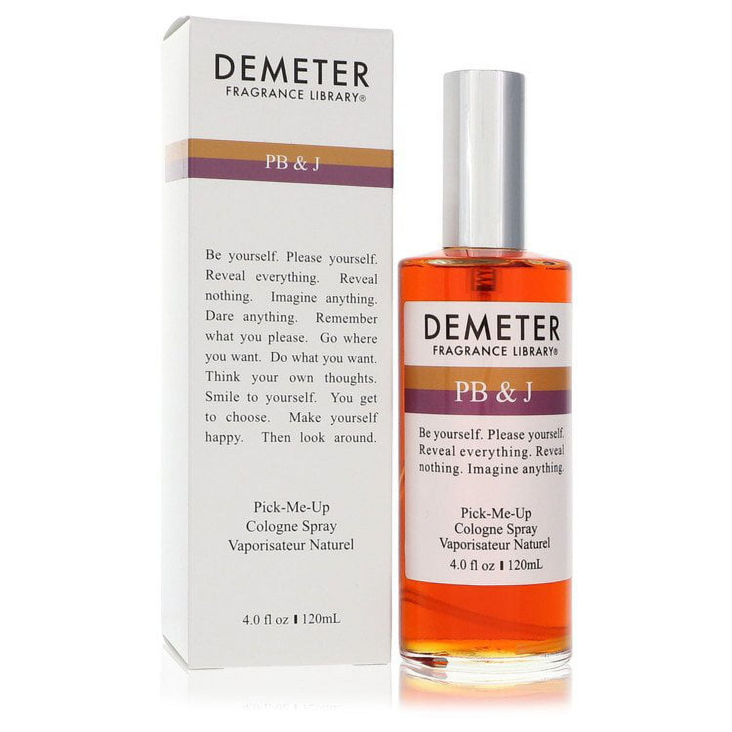 Demeter Pb & J Cologne Spray (Unisex) By Demeter - 4 oz Demeter Pb & J Cologne Spray (Unisex) By Demeter - 4 oz