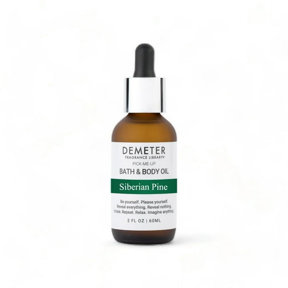 Demeter Siberian Pine Bath & Body Oil - 2 oz, Long-Lasting