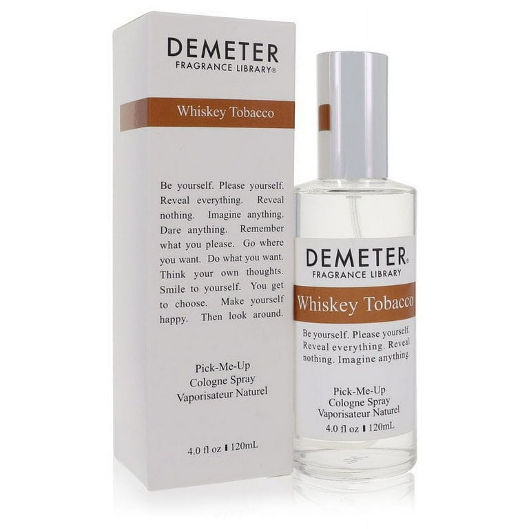 Demeter Whiskey Tobacco Cologne Spray By Demeter - 4 oz Demeter Whiskey Tobacco Cologne Spray By Demeter - 4 oz