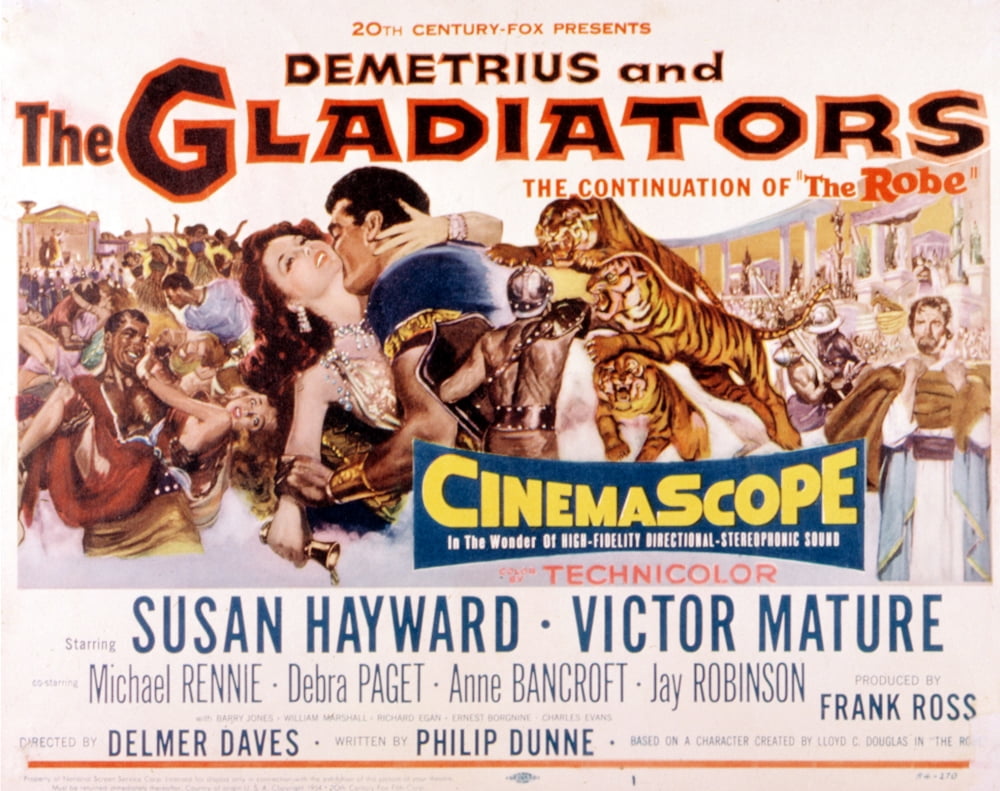 Demetrius And The Gladiators Canvas Art - (28 x 22)