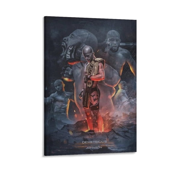 Demetrius Johnson Poster Posters Wall Art Painting Canvas Gift Living Room Prints Bedroom Decor Poster Artworks 24x36inch(60x90cm)