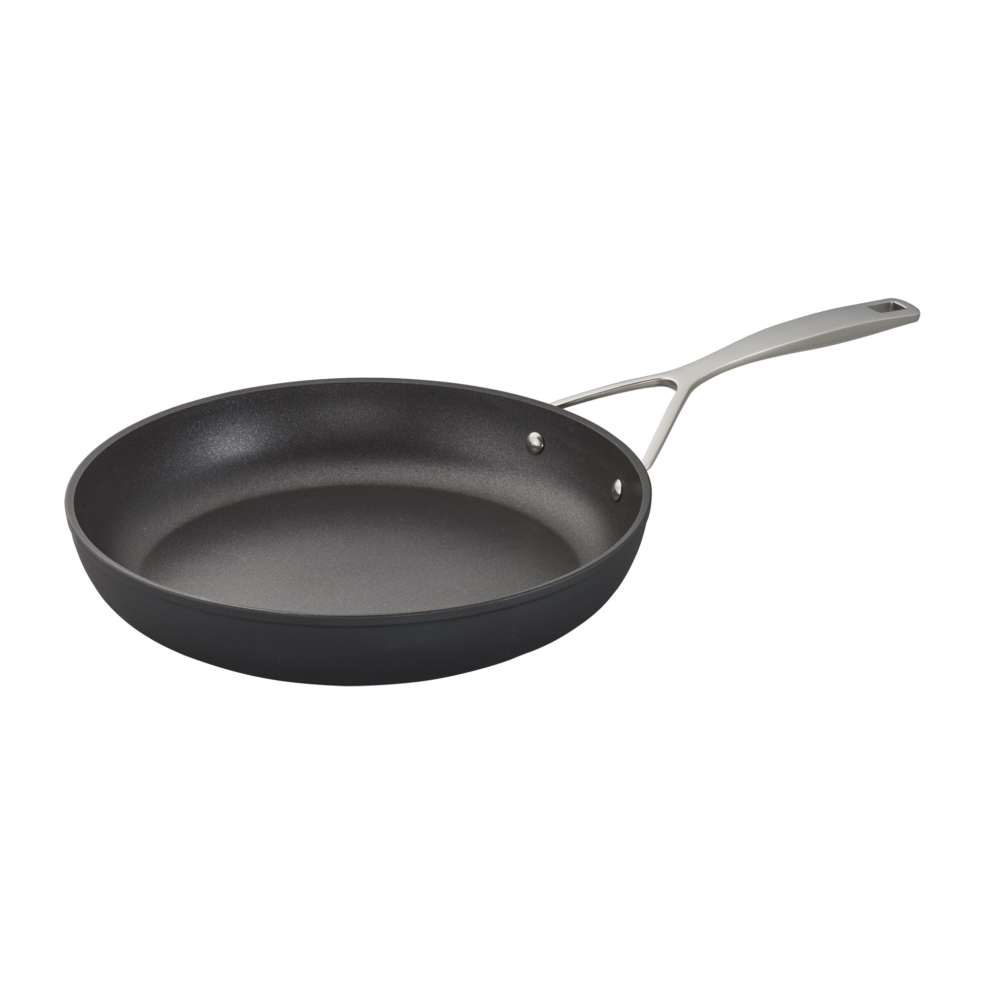 AluPro 12-inch Black Aluminum Nonstick Fry Pan