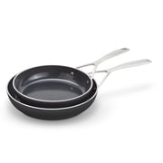 Demeyere AluPro 5, 2 Pc Ceramic Nonstick Frying Pan Set 5 Ply Made in Italy