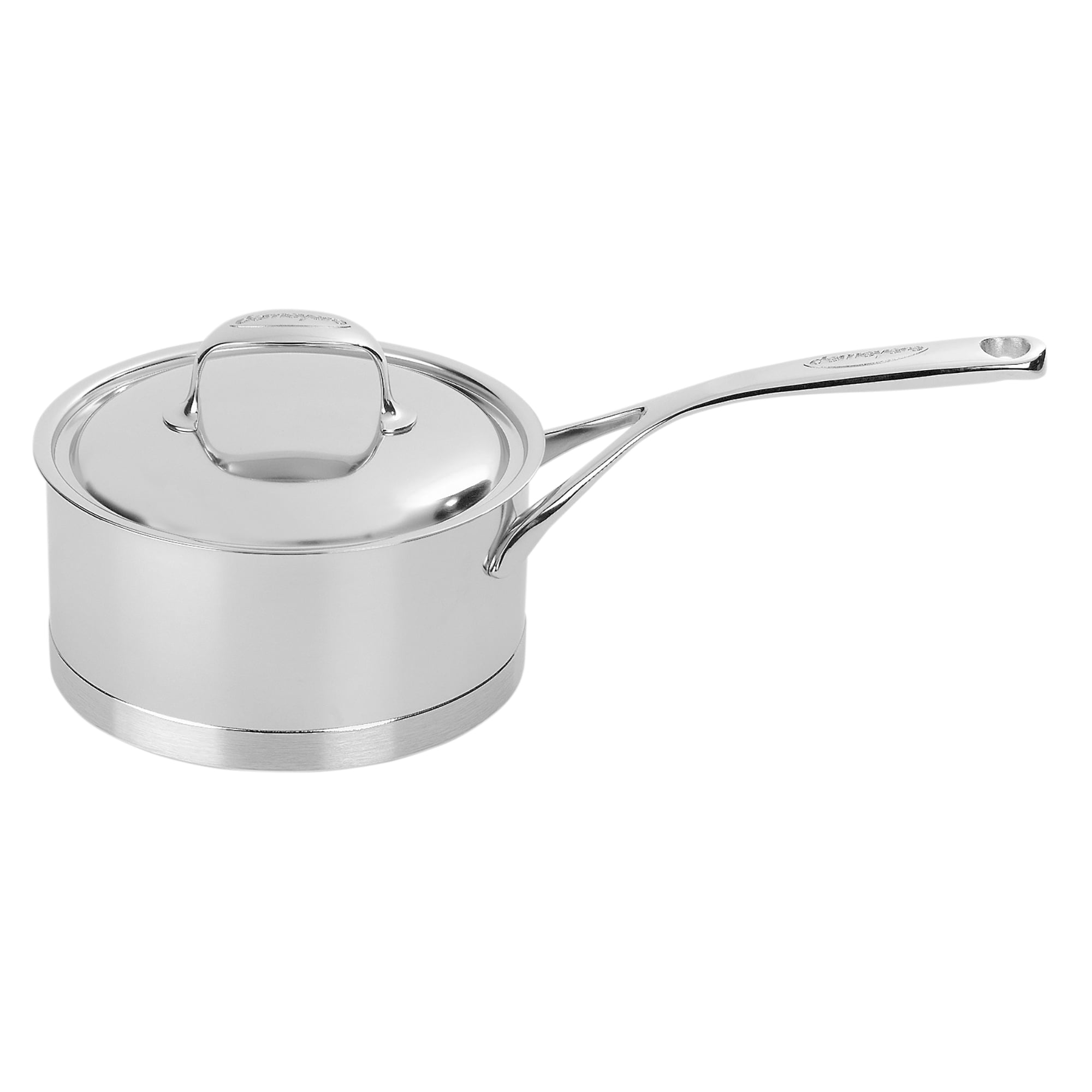 Demeyere Atlantis 1.6-Quart Stainless Steel Saucepan with Lid