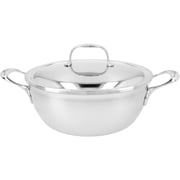 Demeyere Atlantis 7, 3.5 qt Conical Braiser with Lid, 7 Ply Made in Belgium
