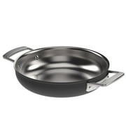 Demeyere Black 5, 9.5 Inch Ceramic Frying Pan with Double Handles