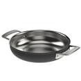 thumbnail image 1 of Demeyere Black 5 Stainless Steel with Ceramic exterior coating 9.5-in Double Handle Fry Pan, 1 of 4