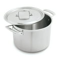 thumbnail image 1 of Demeyere Essential 5-ply 8-qt Stainless Steel Stock Pot with Lid, 1 of 6