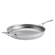 Demeyere Industry 5 Nanotouch 12.5-inch fry pan with Handle Helper