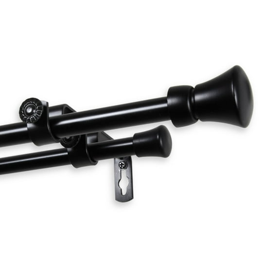 Demi Adjustable Double Curtain Rod