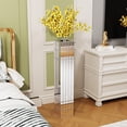 thumbnail image 1 of Demi Bonn 36.02" (91.5cm) Tall Mirrored Floor Vase, Large Silver Decorative Vase for Living Room Dried Flowers, Silver, 1 of 7