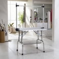 thumbnail image 1 of Demi Bonn 36" Dog Pet Grooming Table, Adjustable Arm Foldable Non-Slip Top, Rust-Proof, Waterproof, Warp-Free Trimming Table for Pets, Gray, 1 of 12