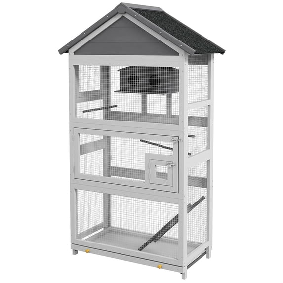 Photo inspiration: Fresh Look at Demi Bonn 67 Height Wooden Indoor Bird Cage Aviary With