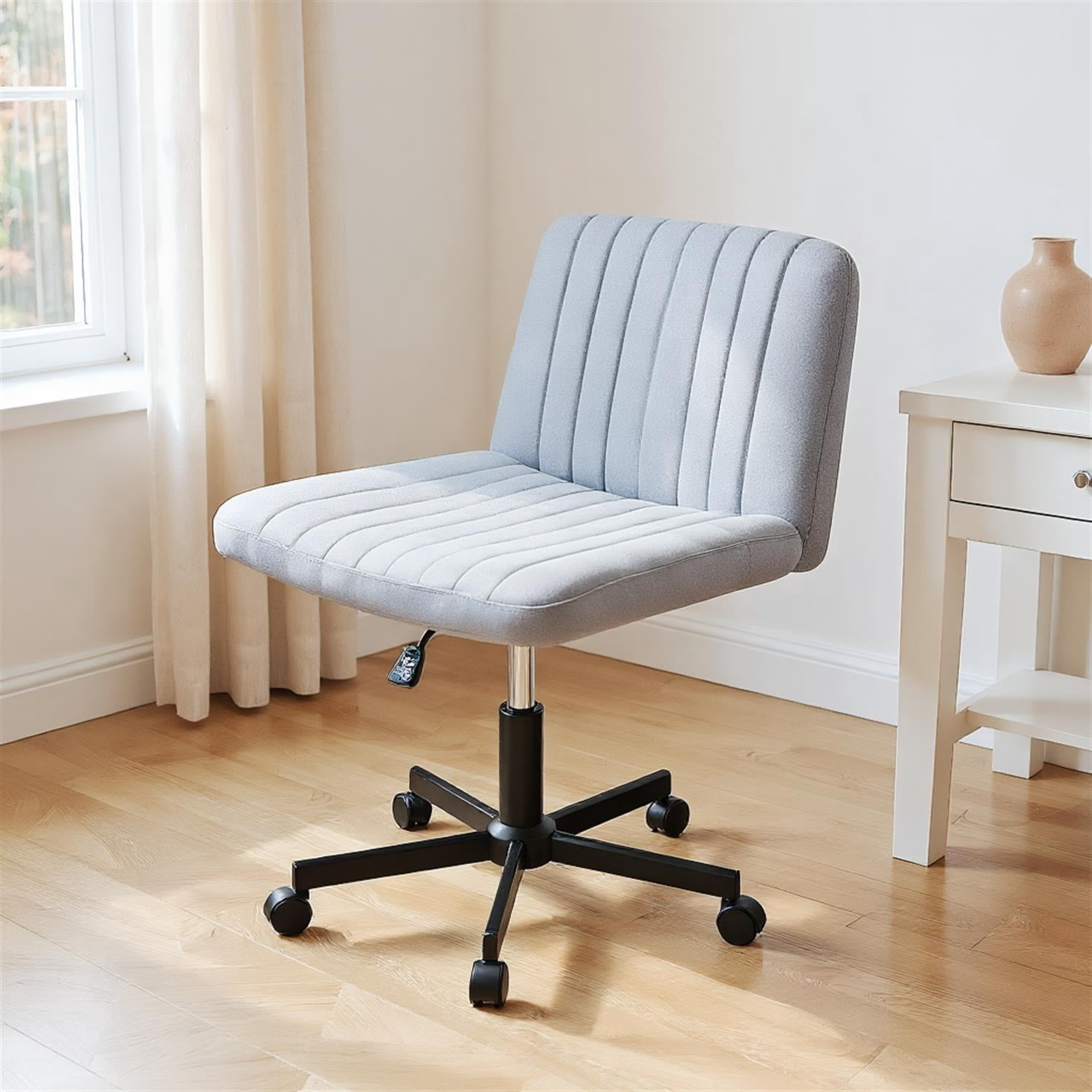 Demi Bonn Drafting Stool Rolling Tall Desk Chair with Wheels Breathable ...