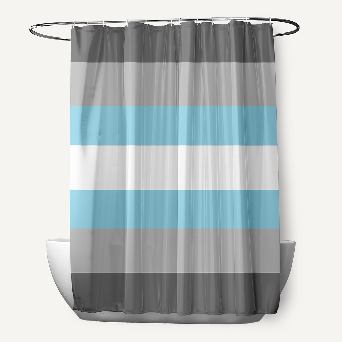 Demi Boy Flag Durable Poly Shower Curtain