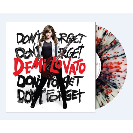 Demi Lovato - Don't Forget [Clear/Red-Black Splatter LP] - Music & Performance - Vinyl price history and forecast - Hollywood Records