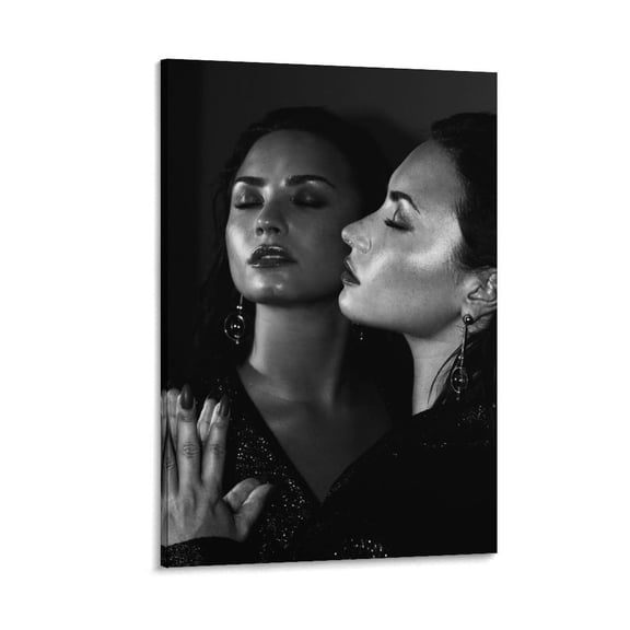 Demi Lovato Pop Poster Bedroom Vertical Pictures Wall Decorative Prints Artwork Decoration Modern Painting Canvas Pics Bathroom Photos