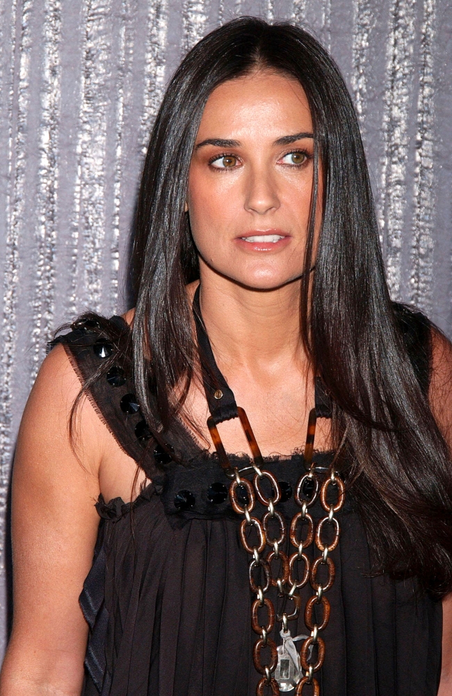 Demi Moore At Arrivals For Fit Couture Council Luncheon Honoring Alber Elbaz Of Lanvin The Rainbow Room New York Ny