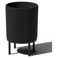 Demi Series Round Planter w/ Stand for Porch/Patio Durable Plastic