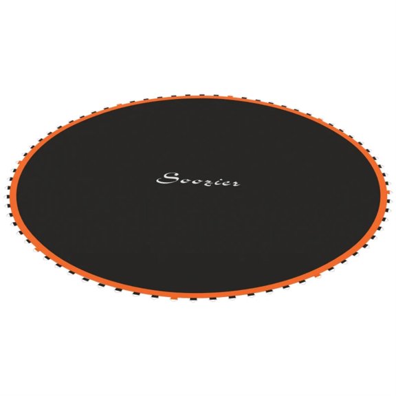 Demifill 12' Trampoline Replacement Mat - Orange, Fits Trampolines with 72 V-Hooks & 5.5" Springs, Spring & Frame Not Included