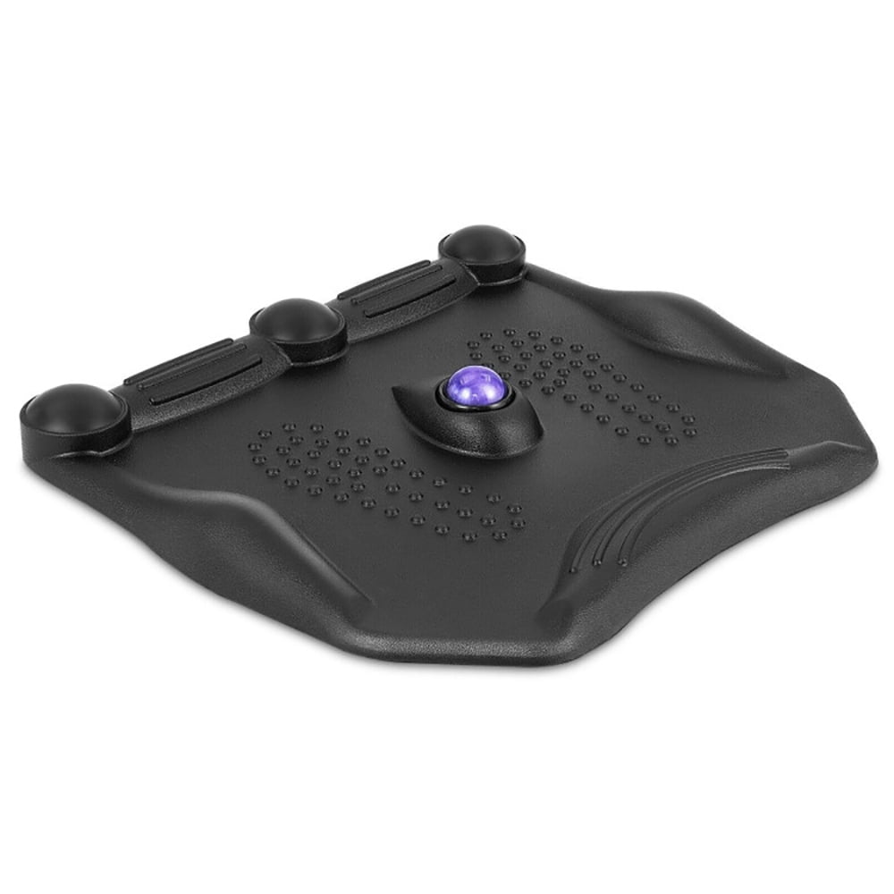 Demifill Anti-Fatigue Standing Desk Mat with Massage Roller Ball and Points, 360° Roller Ball and 5 Massage Modes, Wobble Balance Board for Home, Black Demifill Anti-Fatigue Standing Desk Mat with Massage Roller Ball and Points, 360° Roller Ball and 5 Massage Modes, Wobble Balance Board for Home, Black