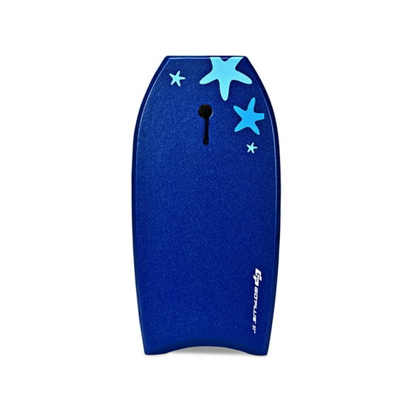 Demifill Boards for Beach, 41 Inch Lightweight Super Portable Surfing Bodyboard-L, Superior Buoyancy EPS Core & HDPE Slick Bottom, Surfboard for Kids Teens Adults Surfing, Blue