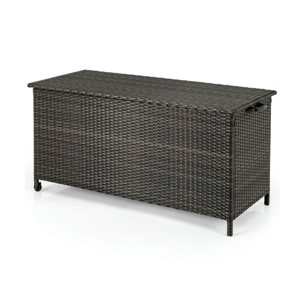 Demifill Indoor Outdoor 85 Gallon Storage Container with Waterproof