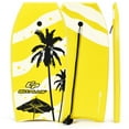 thumbnail image 1 of Demifill Lightweight Body Board, Lightweight Super Bodyboard Surfing with EPS Core Boarding-S, Perfect Surfing for Kids Teens and Adults, Yellow, 1 of 7