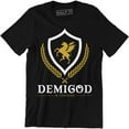 thumbnail image 1 of Demigod In Training Pegasus Funny Flying horse Fitness Exercise Mens Tee Shirt, 1 of 4