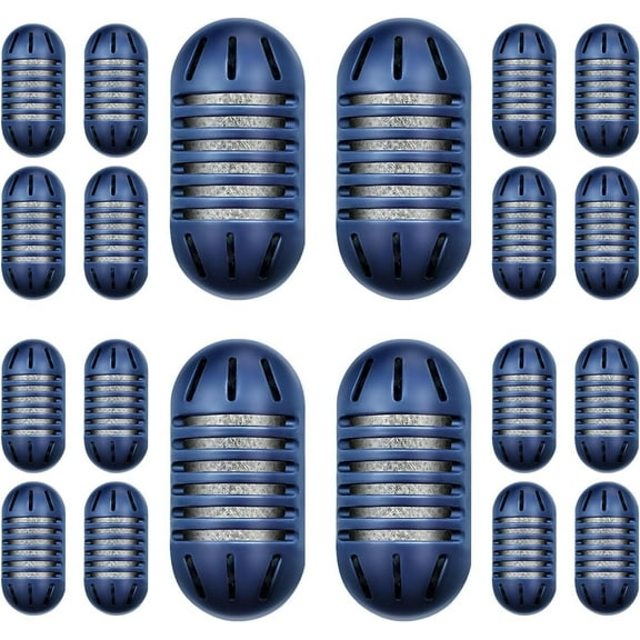 Demineralization Cartridge for HoMedics Ultrasonic Humidifiers: 20-Pack Demineralization Cartridges Filter Replacement, Filters Mineral Deposits, Prevents Hard Water Build-Up, Purifies Water