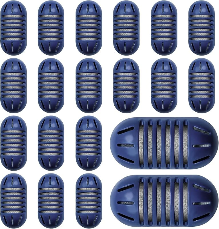 Demineralization Cartridge for HoMedics Ultrasonic Humidifiers, 20-Pack Demineralization Cartridges Filter Replacement, Prevents Hard Water Build-Up, Filters Mineral Deposits, Purifies Water