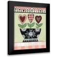 thumbnail image 1 of Deming, Bernadette 15x18 Black Modern Framed Museum Art Print Titled - Valentine Trio, 1 of 5