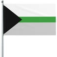 thumbnail image 1 of Demiromantic Demi Romantic Pride Flag Welcome Party Outdoor Outside Decorations Picks Home House Garden Yard Decor Large Flag, 1 of 5