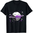 thumbnail image 1 of Demisexual Outer Space Planet Demisexual Pride T-Shirt, 1 of 3
