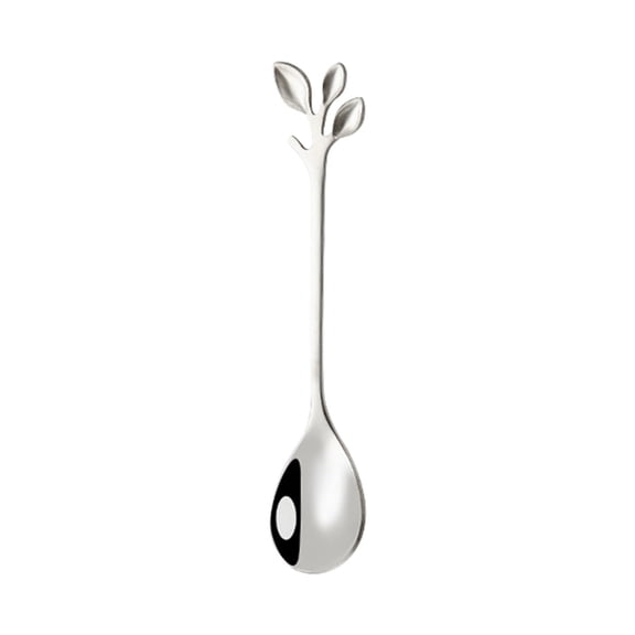 Demitasse Espresso Spoons 1pcs, Mini Coffee Spoon, Stainless Steel Small Spoons for Dessert Yogurt Ice Cream Appetizer