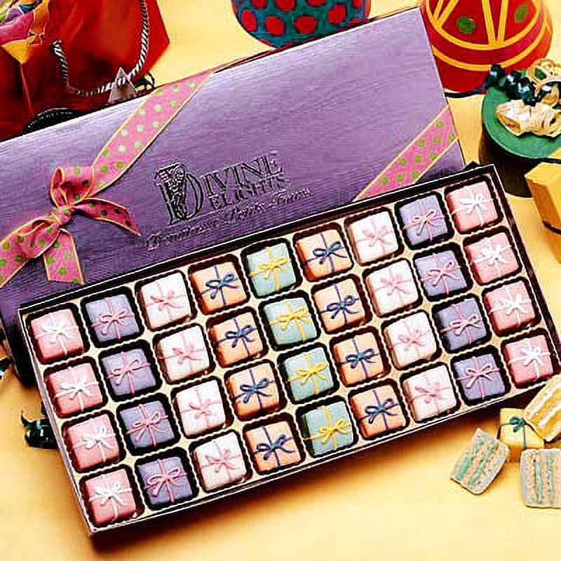 Demitasse Party Petits Fours Gift Box Order Delivery 36 Pieces