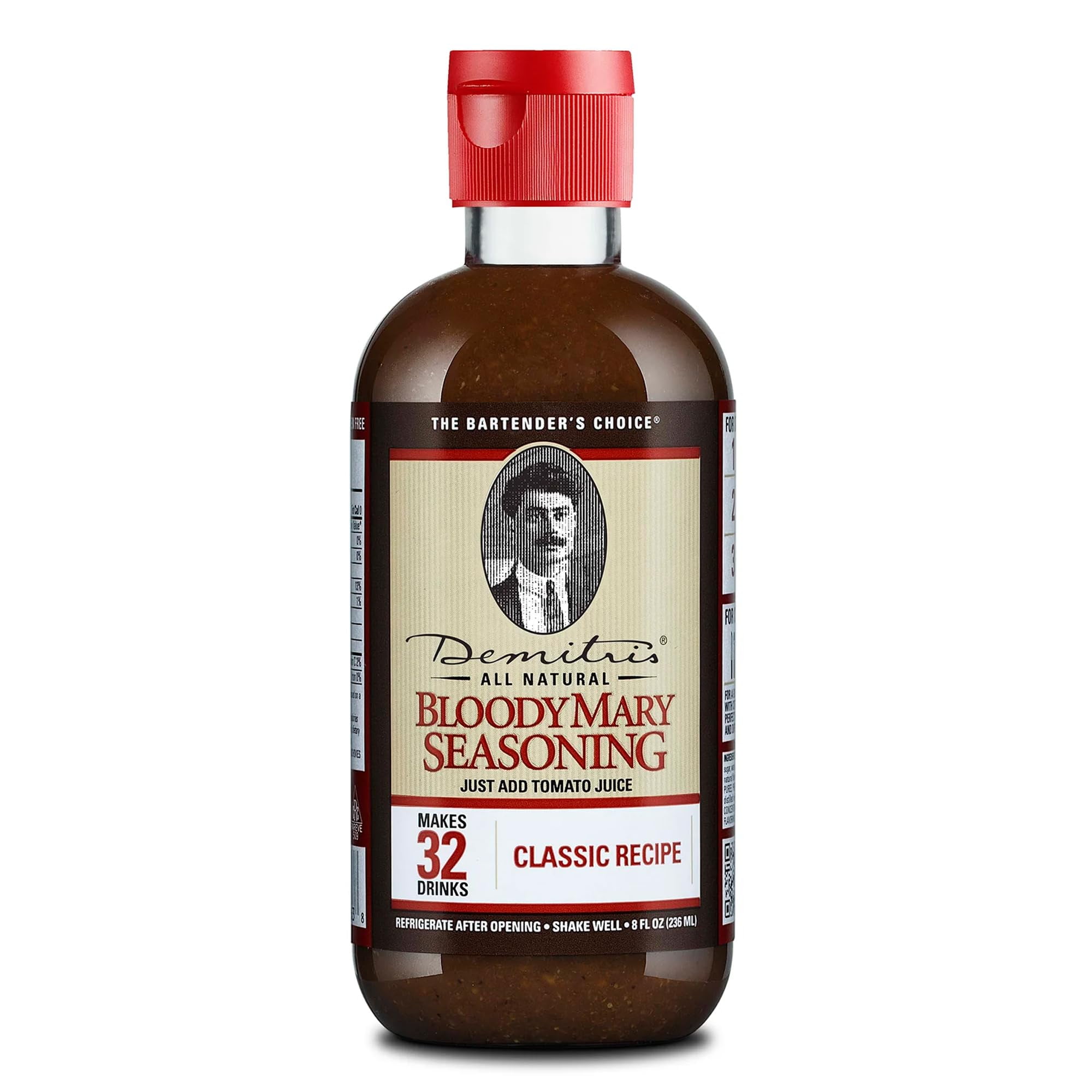 Demitri's Bloody Mary Mix AIF4 Classic Recipe