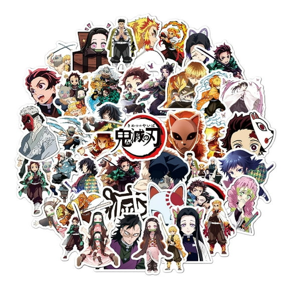 Demo Slayer 50-Pack Gaming Sticker Decals