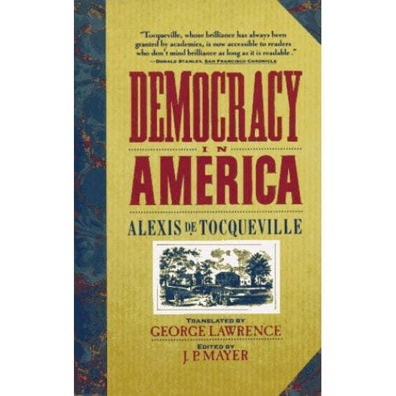 Pre-Owned Democracy in America (Paperback) 0060915226 9780060915223