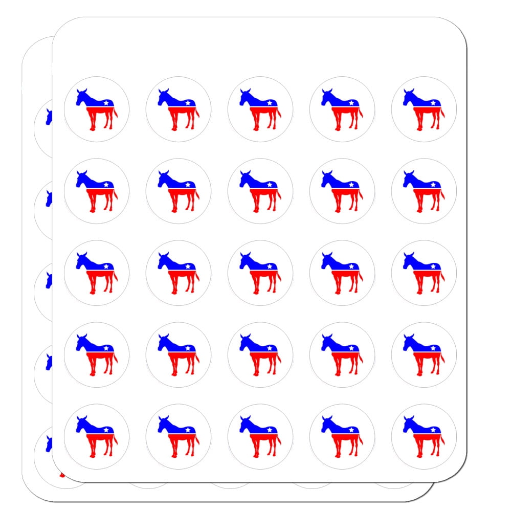 Democrat Donkey Liberal America Political Party 1