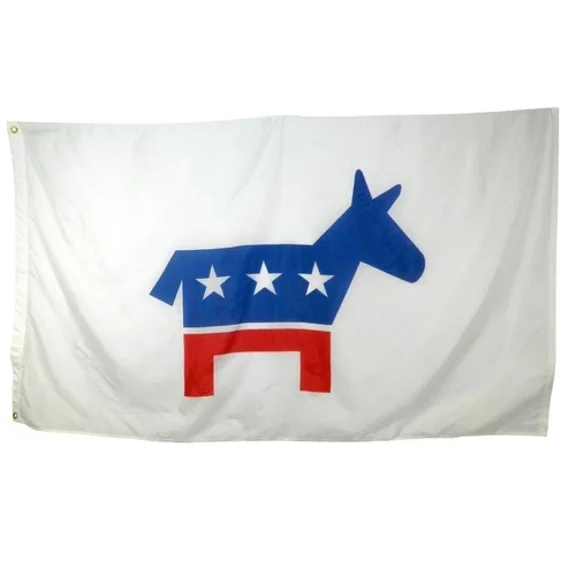 Democrat Flag 3X5Ft Usa Political Party Flag Democratic Party Dems Liberal Flag