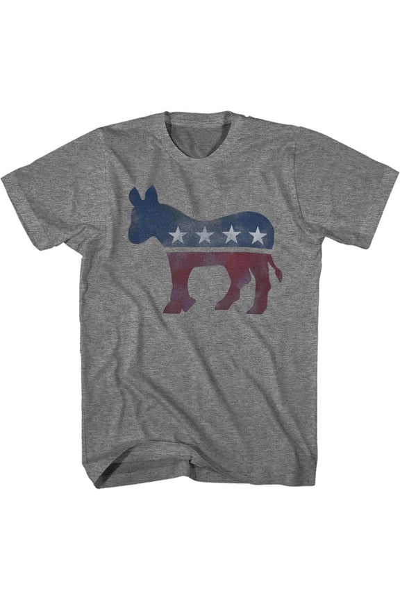 Democrat Party Donkey Logo Vintage T-Shirt